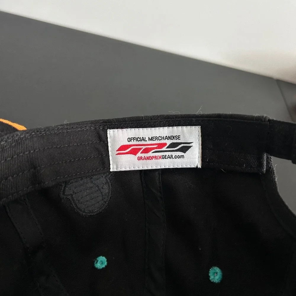 Firestone Grand Prix Hat Cap Strap Back Adjustable Black 2025 Car Racing Adult